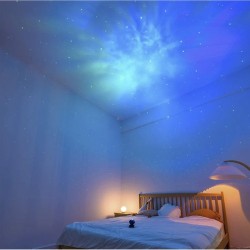 PROJEKTOR GWIAZD LED - ASTRONAUTA IZOXIS 24329 - MAGICZNA ATMOSFERA