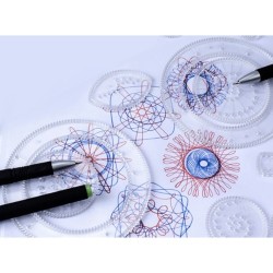 ZESTAW DO RYSOWANIA - SPIROGRAF - KREATYWNA ZABAWA
