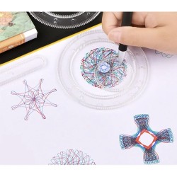 ZESTAW DO RYSOWANIA - SPIROGRAF - KREATYWNA ZABAWA