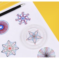ZESTAW DO RYSOWANIA - SPIROGRAF - KREATYWNA ZABAWA