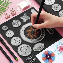 ZESTAW DO RYSOWANIA - SPIROGRAF - KREATYWNA ZABAWA