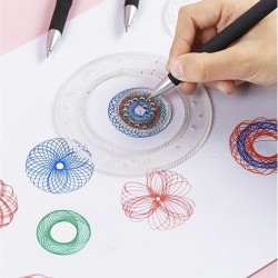 ZESTAW DO RYSOWANIA - SPIROGRAF - KREATYWNA ZABAWA
