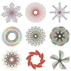 ZESTAW DO RYSOWANIA - SPIROGRAF - KREATYWNA ZABAWA