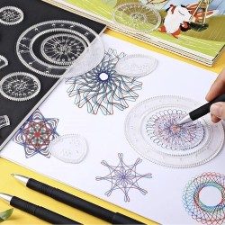 ZESTAW DO RYSOWANIA - SPIROGRAF - KREATYWNA ZABAWA