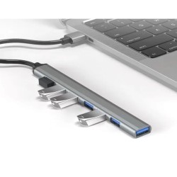 HUB USB - 1 PORT 3.2 + 6 PORTÓW 2.0 IZOXIS 24374