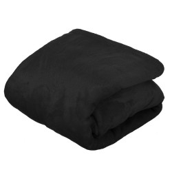 BLUZA XXL - KOC CZARNY RUHHY 24403 - KOMFORT I CIEPŁO