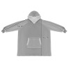 BLUZA XXL - KOC SZARY RUHHY 24402 - IDEALNA NA CHŁODNE DNI