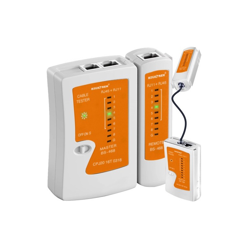 TESTER KABLI RJ45/RJ11 - SZYBKA DIAGNOSTYKA
