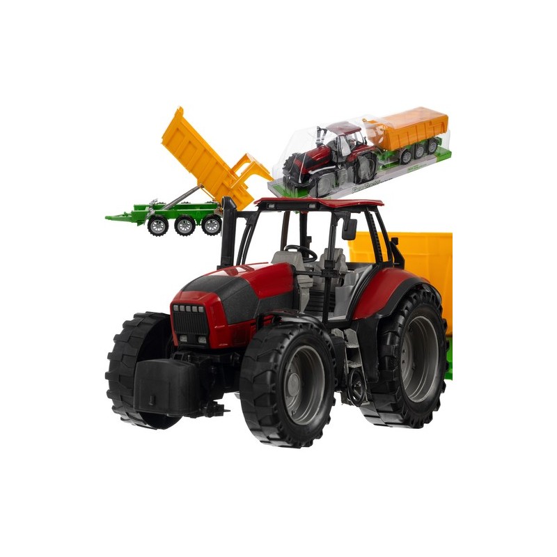 FARMA - TRAKTOR Z PRZYCZEPĄ - DLA MAŁYCH ROLNIKÓW