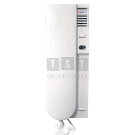 LY-8-WHITE Unifon cyfrowy z sygnalizacją wywołania - LED, z głośnikiem zapewniającym głośne wywołanie, LASKOMEX