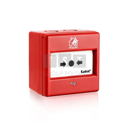 ROP-101/PL Konwencjonalny ręczny ostrzegacz pożarowy (zewnętrzny)