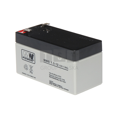 AKUMULATOR 12V/1.3AH-MWS
