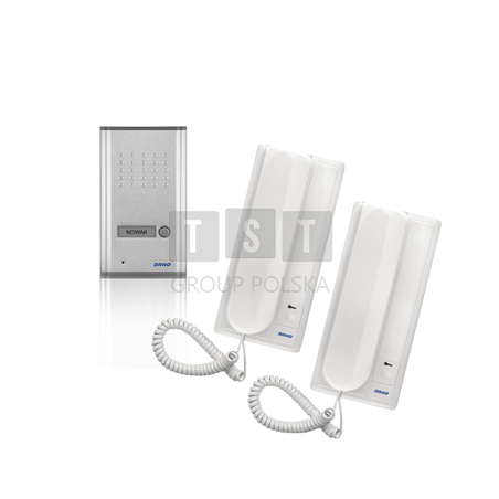 OR-DOM-RL-902 Zestaw domofonowy 1-lokalowy