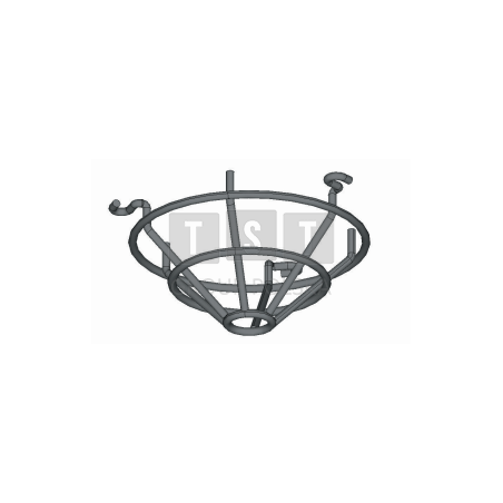 SK 400 Stalowy kosz ochronny dla czujek