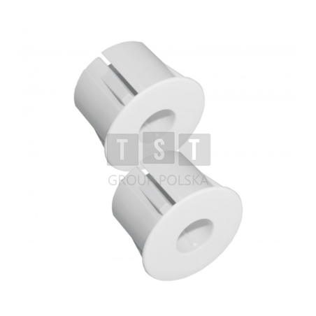 MC 200-S21W Para kołnierzy montażowych, zatrzaskowych