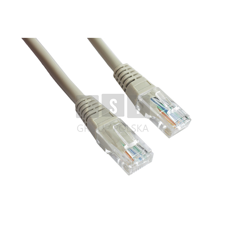 PCU5-10CC-0300-S Patch cord kat.5e 3m, szary