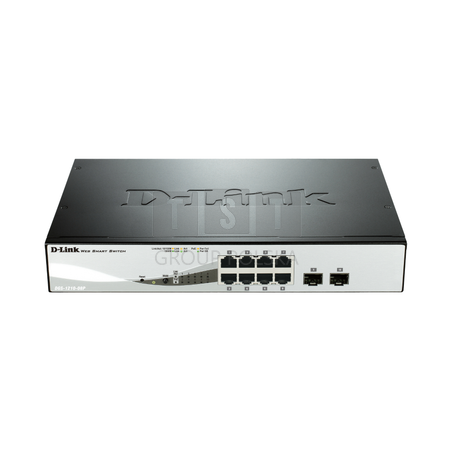 DGS-1210-08P Switch PoE GB 8 portowy, 8xPoE