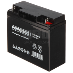 AKUMULATOR 12V/18AH-POWERBOX