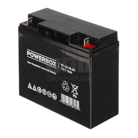 AKUMULATOR 12V/18AH-POWERBOX