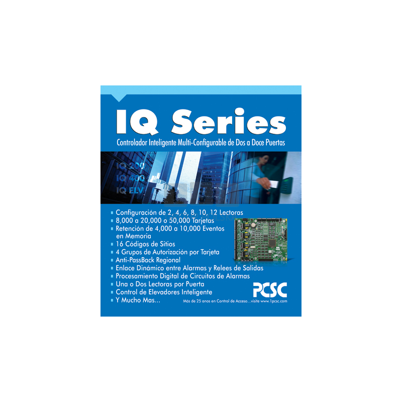 IQ60012LAN Płyta kontrolera IQ600, 6-czytników z interfejsem LAN