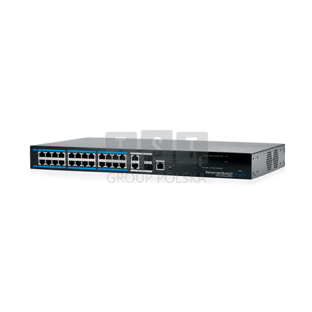 VONT-SP1224 Switch OPTIVA PoE, 24xPoE/PoE+, 360W, 2xGB, 2xSFP, zarządzalny