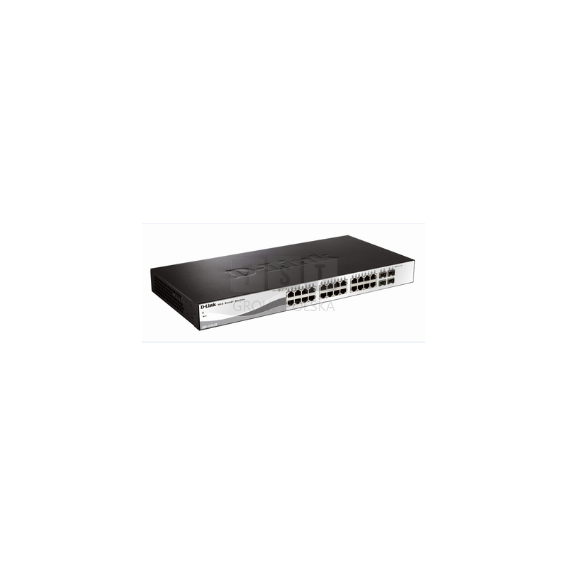 DGS-1210-28 Gigabitowy zarządzalny switch Smart+ 24 porty