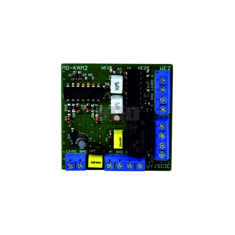 MD-KAM2 Moduł przekaźnikowy do podłączenie kamer, COMMAX