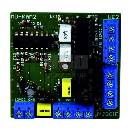 MD-KAM2 Moduł przekaźnikowy do podłączenie kamer, COMMAX