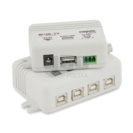 MUSB-4/1So v3.2 Przedłużacz myszy USB, odległość do 1200m