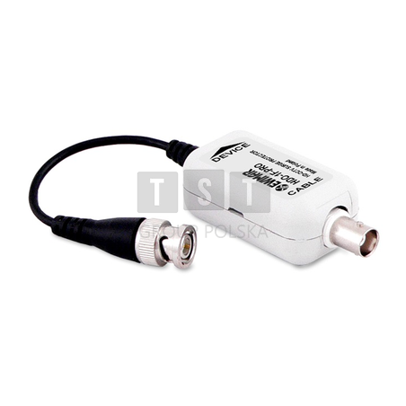 HDO-1F-PRO Zabezpieczenie przeciwprzepięciowe do TURBO HD, AHD, HD-CVI, HD-TVI