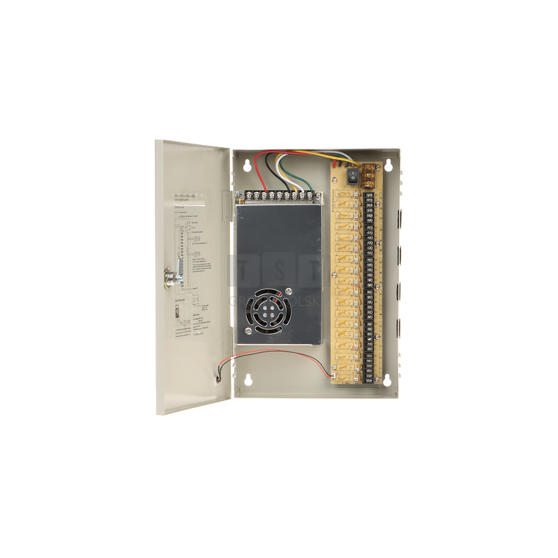 ZASILACZ IMPULSOWY 12V/21A/PA18