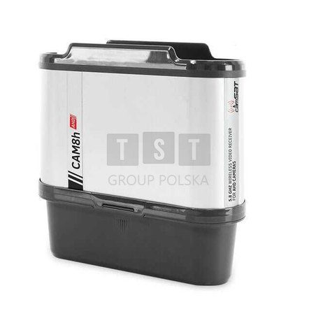 CAM8h-AHD Zestaw Nadajnik/Odbiornik radiowy wizji