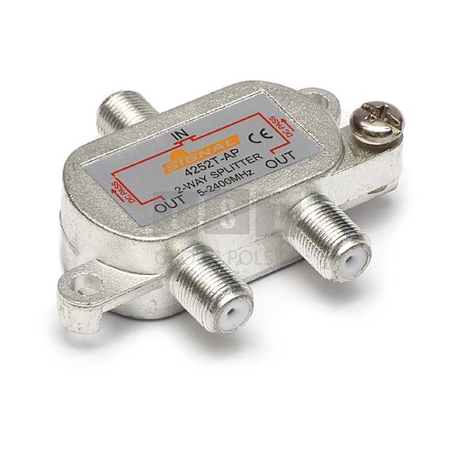 1-2F/SIGNAL Rozgałęźnik satelitarny 1/2 Signal