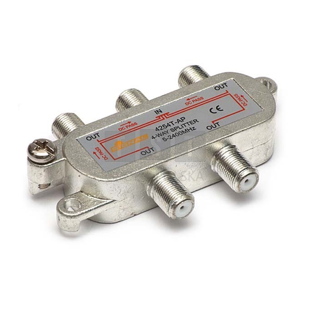 1-4F/SIGNAL Rozgałęźnik satelitarny 1/4 Signal