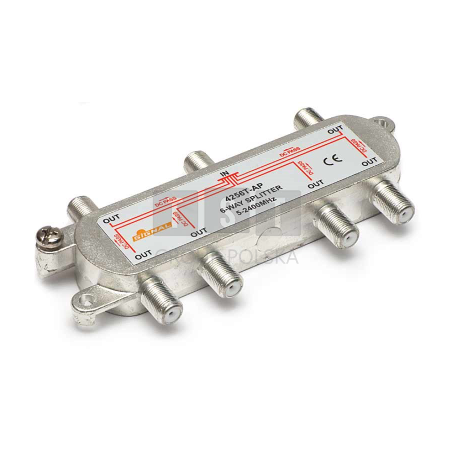 1-6F/SIGNAL Rozgałęźnik satelitarny 1/6 Signal