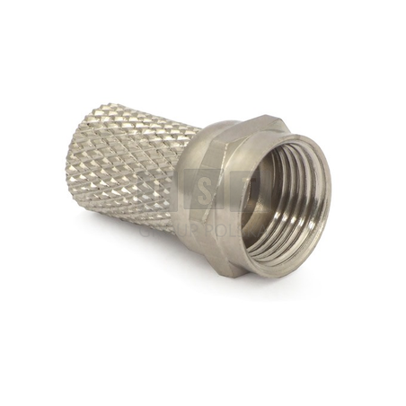 F6-8/DPL Złącze F nakręcane 6,8 mm 100szt.