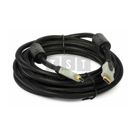 HDMI-S5 Kabel HDMI-HDMI 5m 28AWG v1.4 Ethernet, filtry