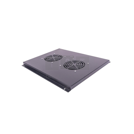 CCAS-PW2-0606S Panel wentylacyjny 2 wentylatorowy do szaf stojących CCSS-0606-24/42U