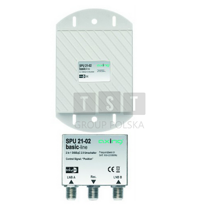 SPU21-02 AXING SPU 21-02 przełącznik DiSEqC 2/1