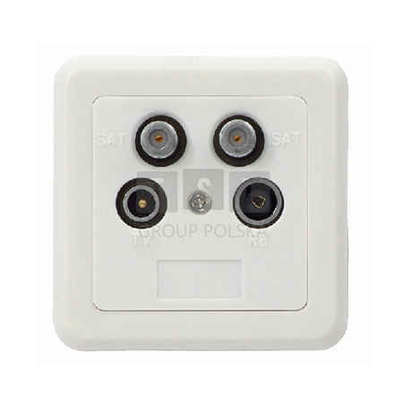 SSD4-00/AXING AXING SSD 4-00 gn. RTV/2xSAT końcowe + obudowa