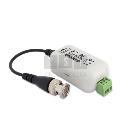 HST-1F-ECO Separator i konwerter UTP do systemów: AHD/ HD-CVI/ HD-TVI/ HST-1F-ECO