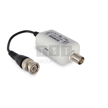 HSO-1F-EXT Separator galwaniczny do AHD/ HD-CVI/ HD-TVI  z zabezpieczeniem