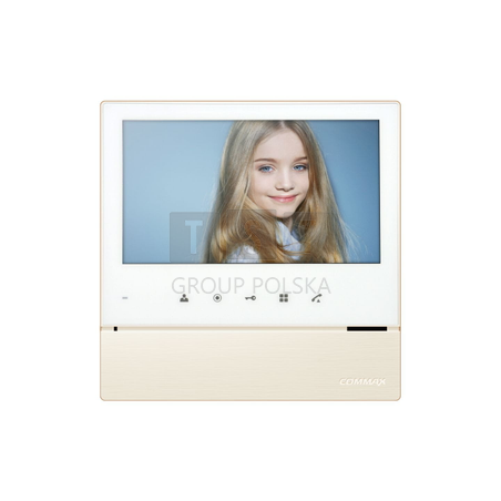 CDV-70H2-WHITE Monitor 7" głośnomówiący, dotykowe przyciski