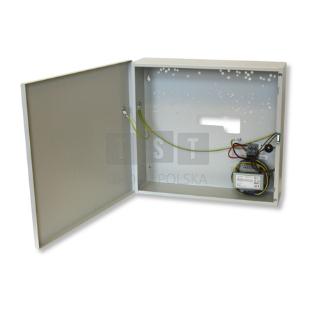 MST-10-40-17 Obudowa uniwersalna do central alarmowych z transformatorem