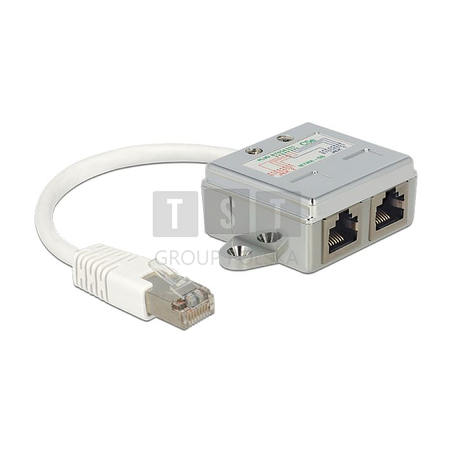 65177-RJ45-2XRJ45 Rozdzielacz LAN RJ45 na 2xRJ45, 2 urządzenia na 1 kablu