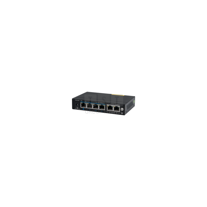 VONT-SP2104 Switch OPTIVA PoE Gigabit Ethernet, 6 portów GB, 4xPoE/PoE+, niezarządzalny, 48 VDC