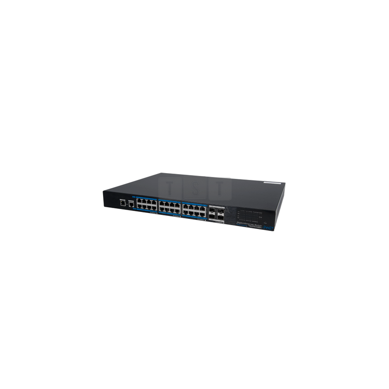 VONT-SP2224 Switch OPTIVA PoE Gigabit Ethernet, 24 porty GB, 24xPoE/PoE+, 390W, 4xSFP, zarządzalny