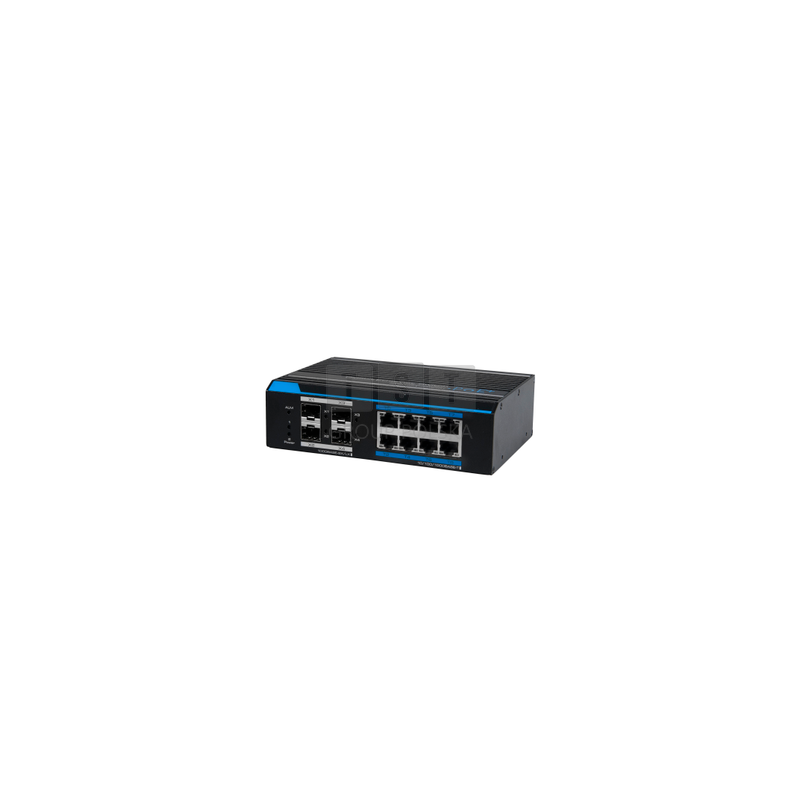 VONT-SP1508 Switch OPTIVA PoE, 8 portów GB, 8xPoE/PoE+ port 1 do 60W/HiPoE, 4xSFP, zarządzalny