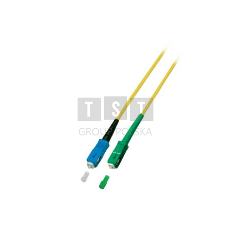 01S3-BAS1-0010 Patchcord SM SC/APC-SC/PC 1metr simplex