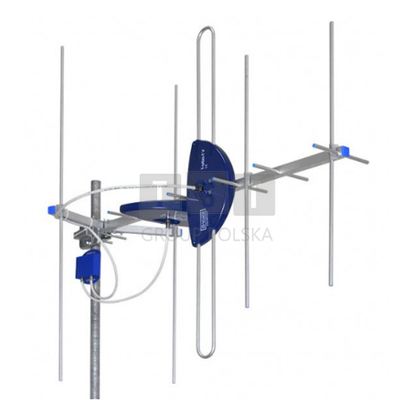 T-urbo-T COMBO Antena kierunkowa COMBO UHF & VHF  DVB-T, zysk UHF 6-8 dBi, zysk VHF 8-10 dBi, polo